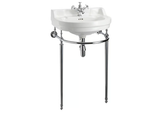 EDWARDIAN - Console round Vitreous China washbasin _ bathroom brands